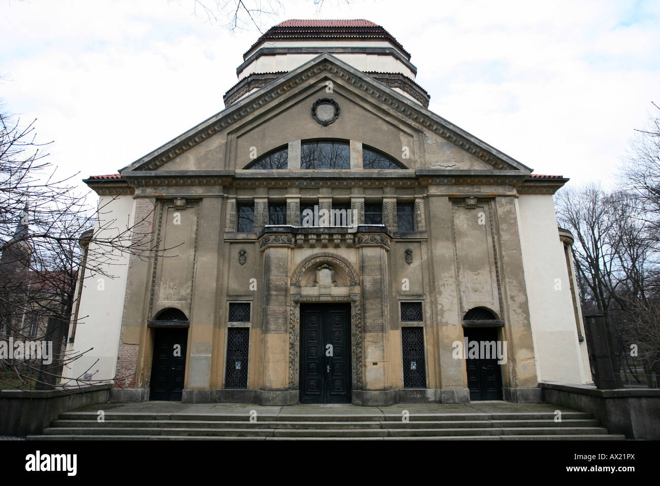 La sinagoga, Goerlitz, in Sassonia, Germania, Europa Foto Stock