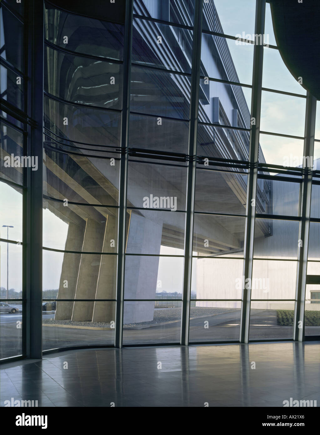 Stabilimento BMW di Lipsia, edificio centrale di Lipsia, Germania Foto Stock