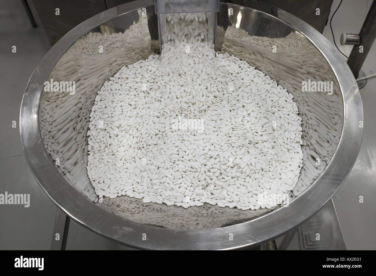 La droga impianto di fabbricazione Foto Stock