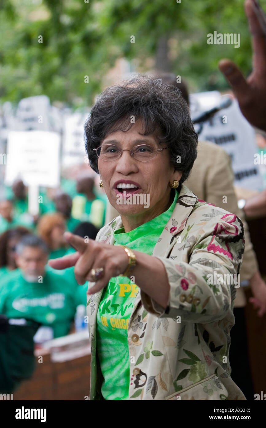 Linda Chavez Thompson Foto Stock