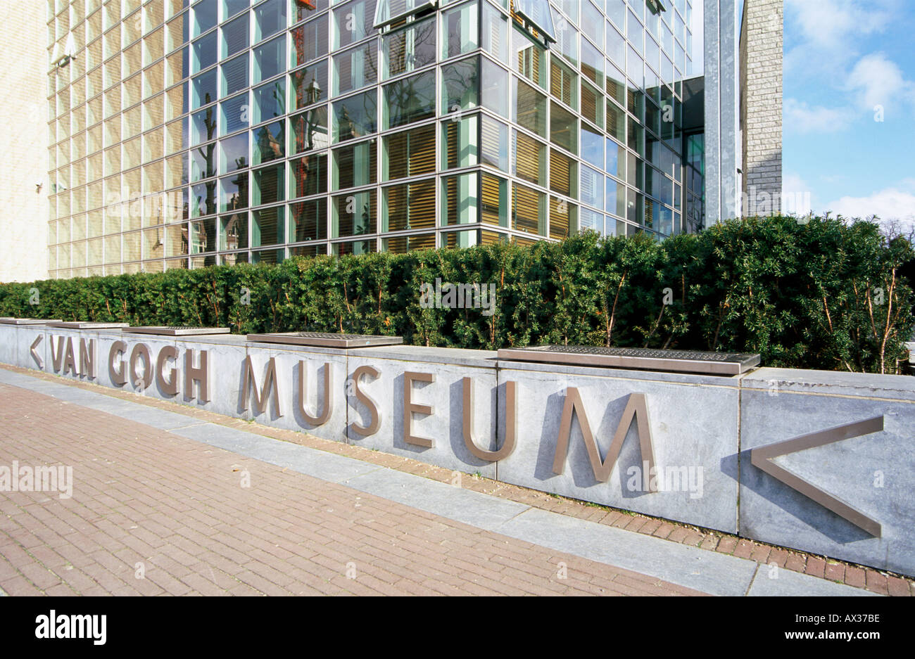 Van Gogh Museum Amsterdam Paesi Bassi Foto Stock