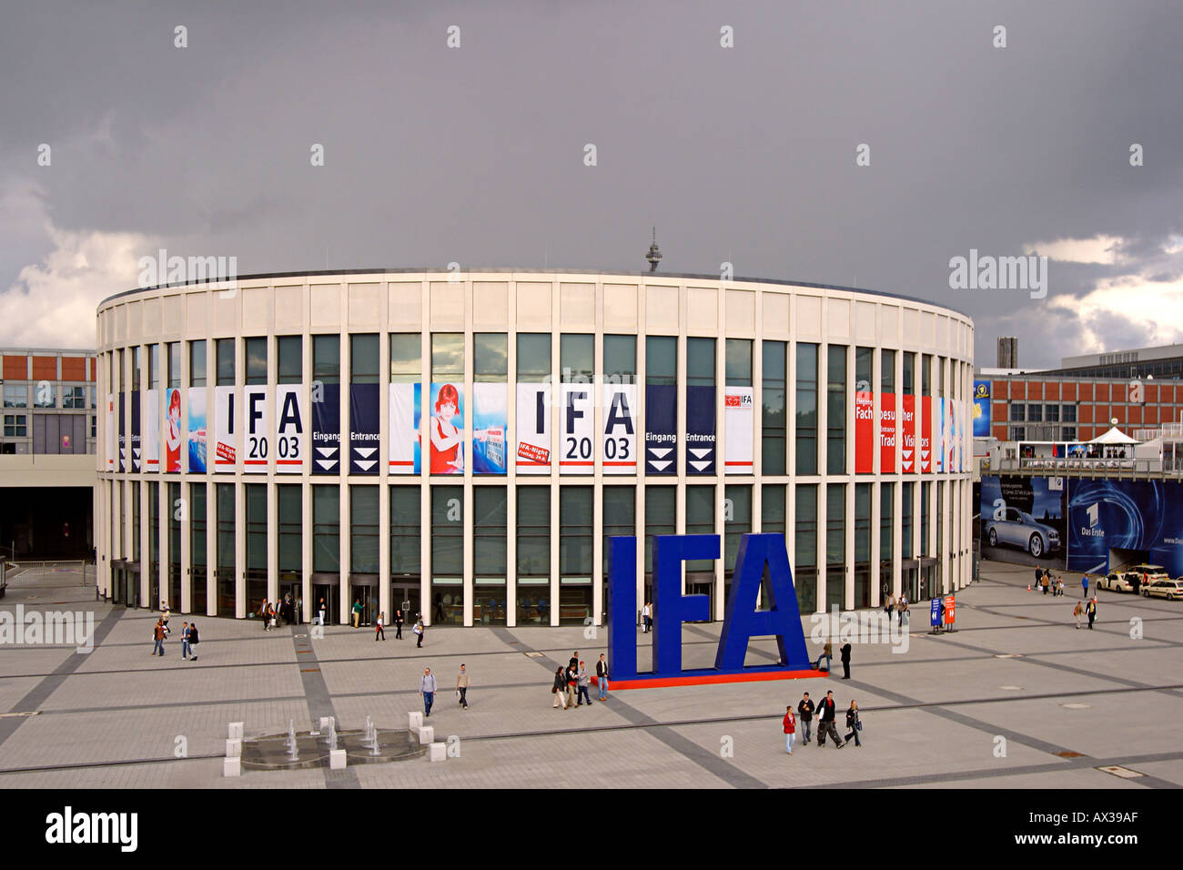 Berlino centro congressi internazionale ICC IFA International exibition wireless Internationale Funkausstellung Foto Stock