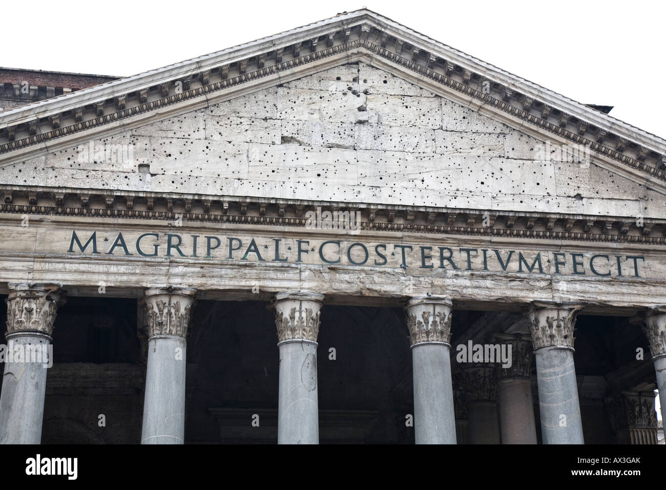 Pantheon a Roma Italia Foto Stock