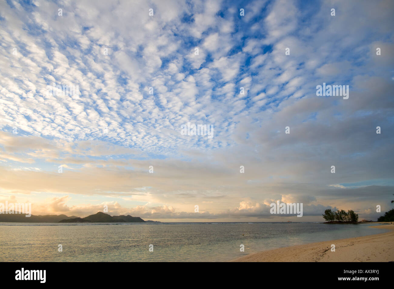 Sera sulla spiaggia Foto Stock