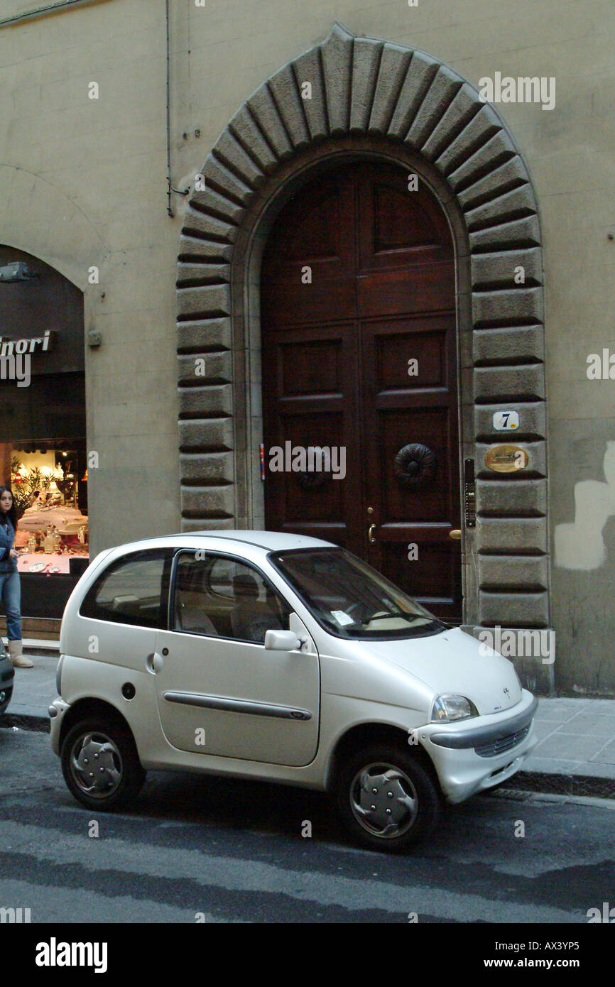 Ligier Nova piccola città auto in Italia Foto Stock