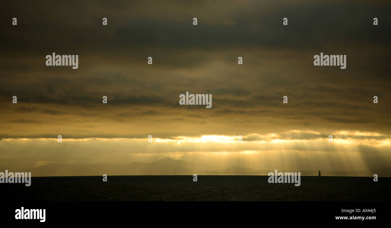 Emerald Isle Foto Stock