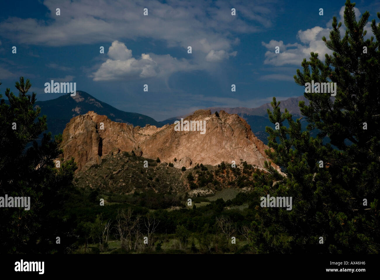 "Giardino degli dèi, Colorado' Foto Stock