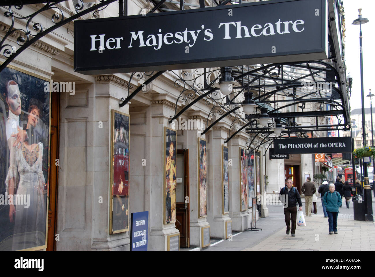 Her majestys theatre london immagini e fotografie stock ad alta