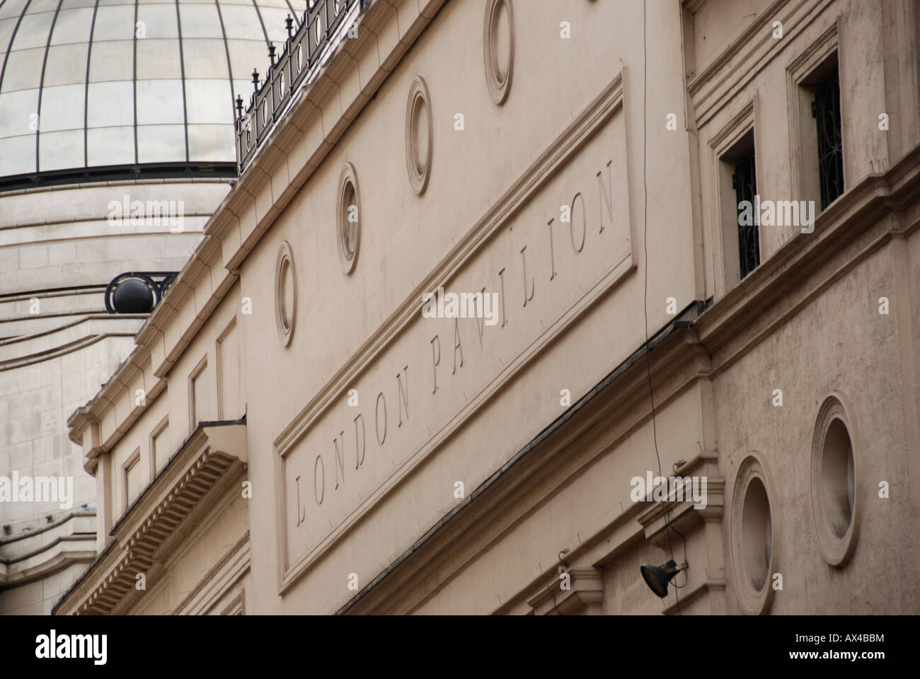 Il London Pavilion a Shaftesbury Avenue London Foto Stock