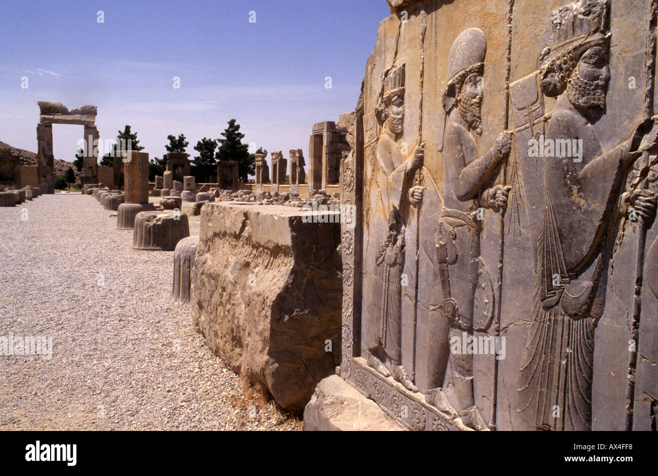 Iran Persepolis Copyright Sergio Pitamitz Foto Stock