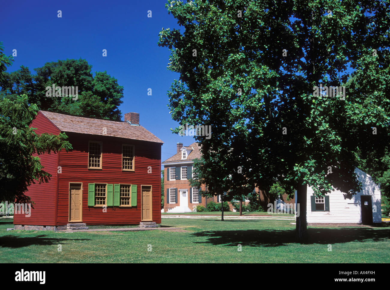 Grouseland casa di William Henry Harrison Vincennes Indiana Foto Stock