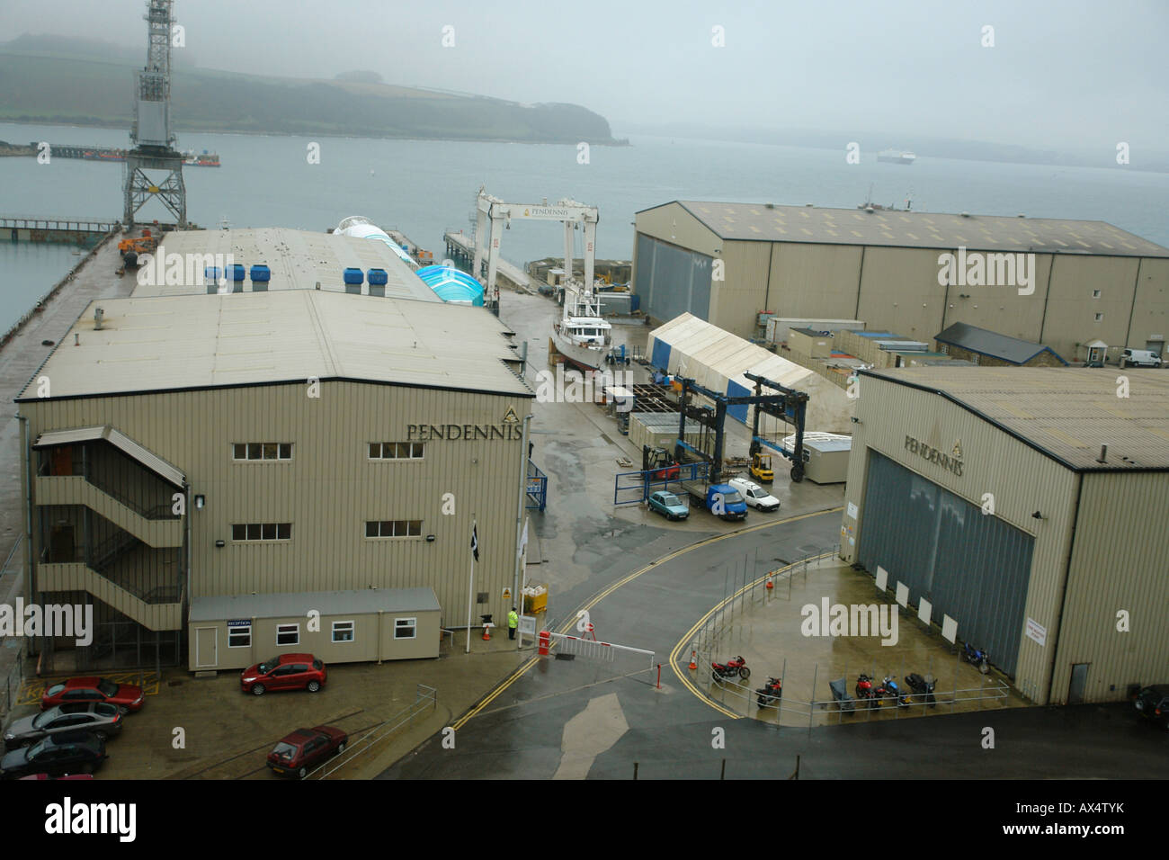 Falmouth Cornwall Inghilterra GB UK 2008 Foto Stock