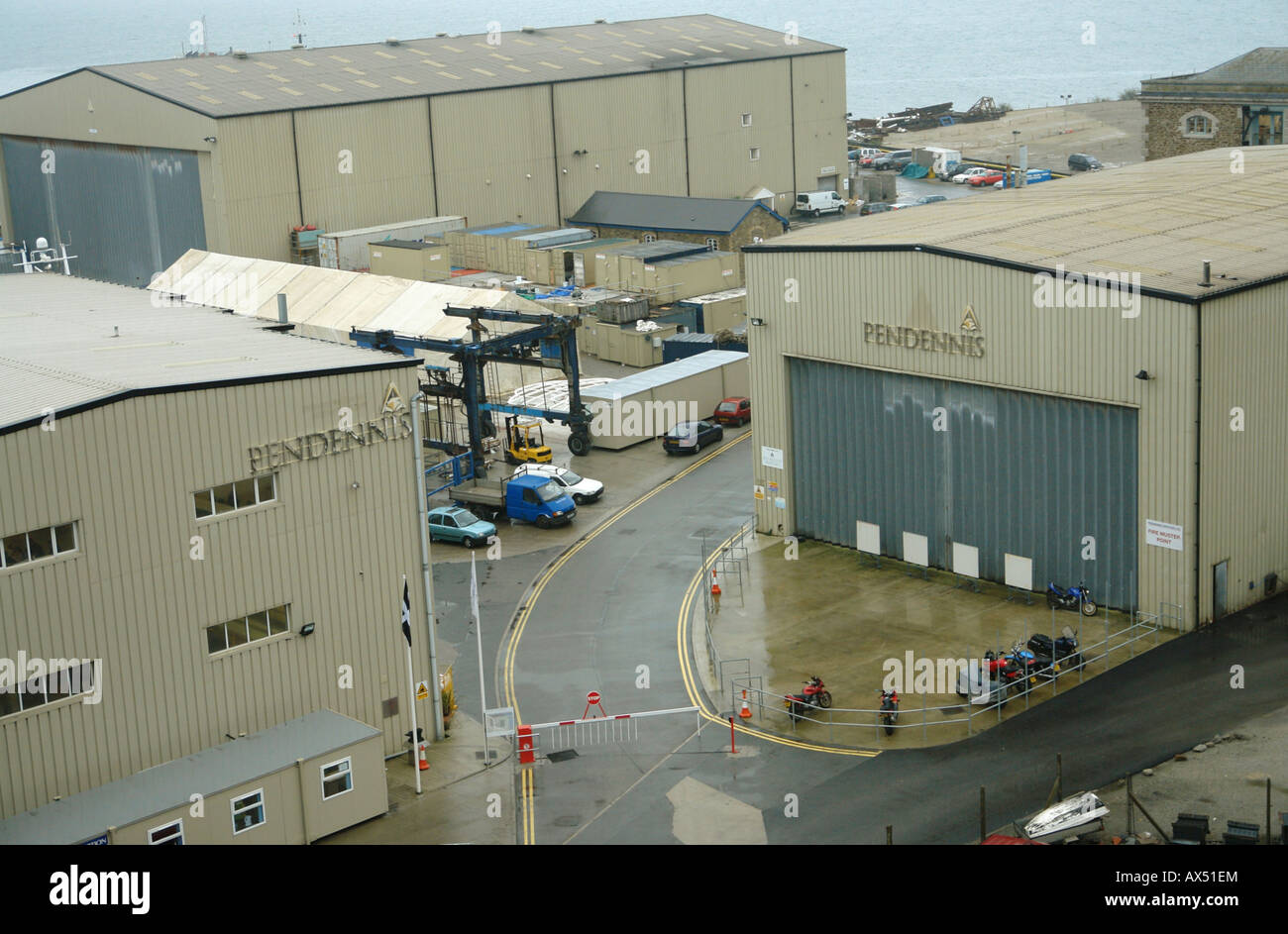 Falmouth Cornwall Inghilterra GB UK 2008 Foto Stock