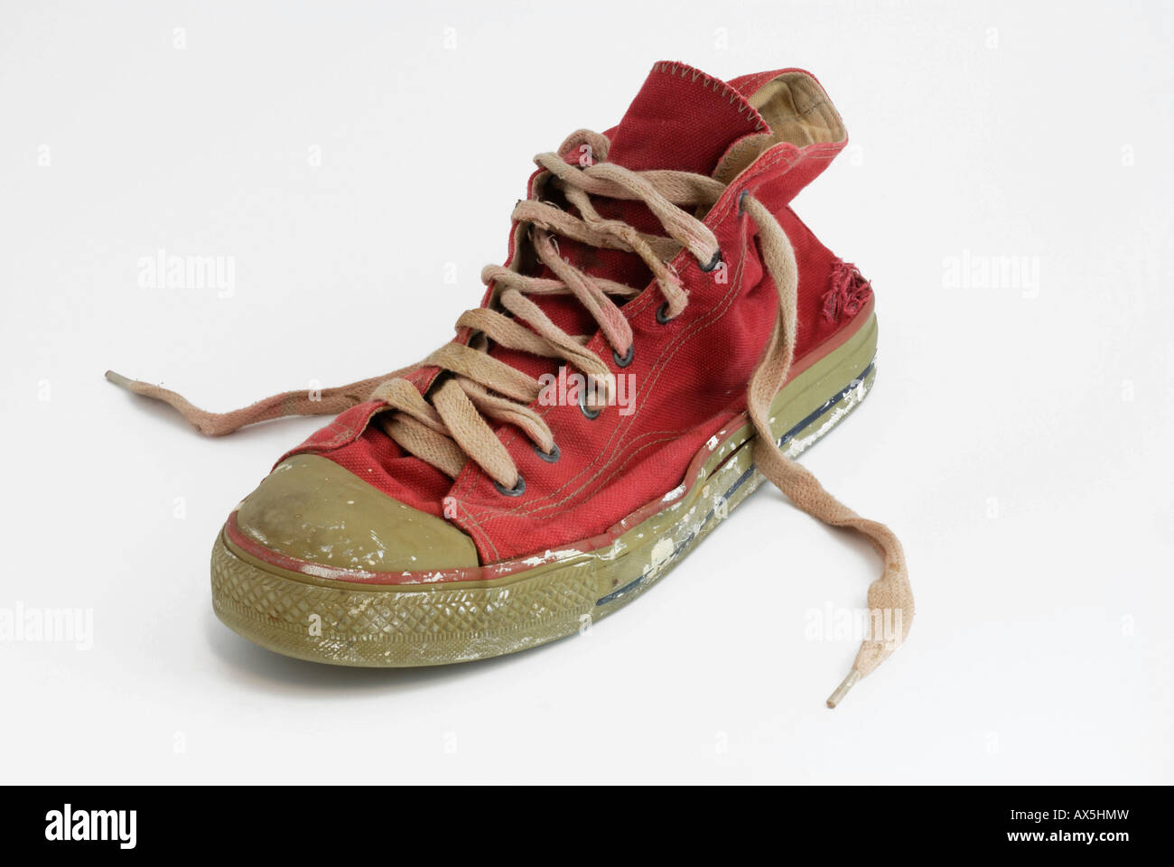Usurati red sneaker Foto Stock