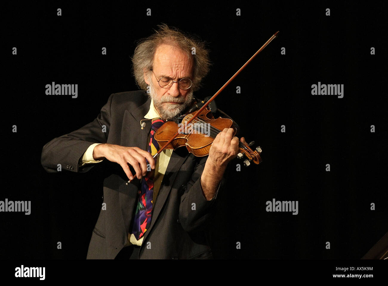 Klaus von Wrochem aka Klaus il Fiddler Foto Stock