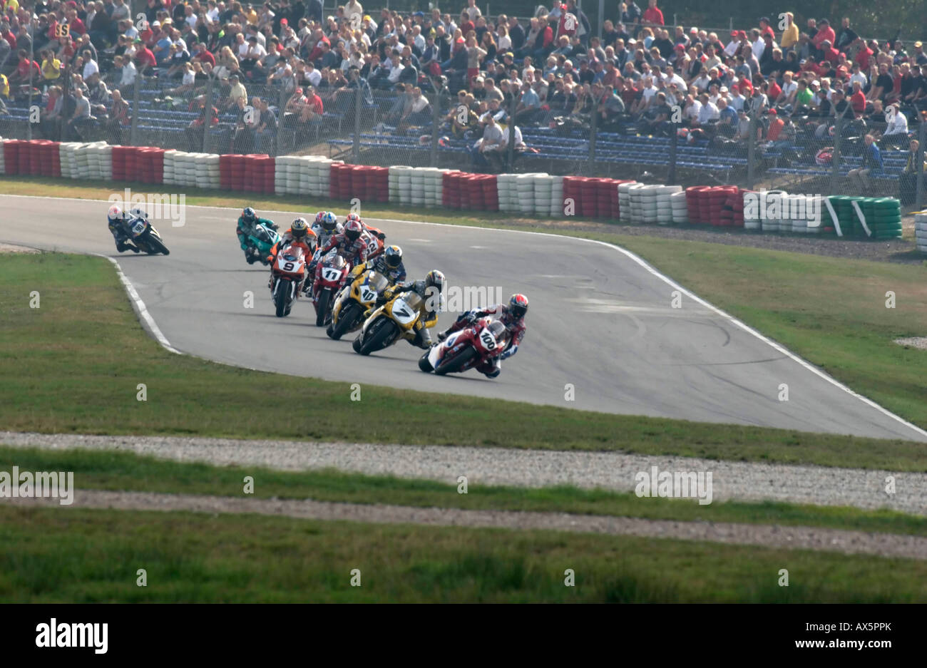 Il Campionato del Mondo Superbike ad Assen, Olanda Foto Stock