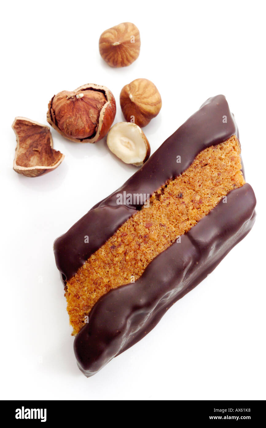 Cookie di nocciola e nocciole Foto Stock