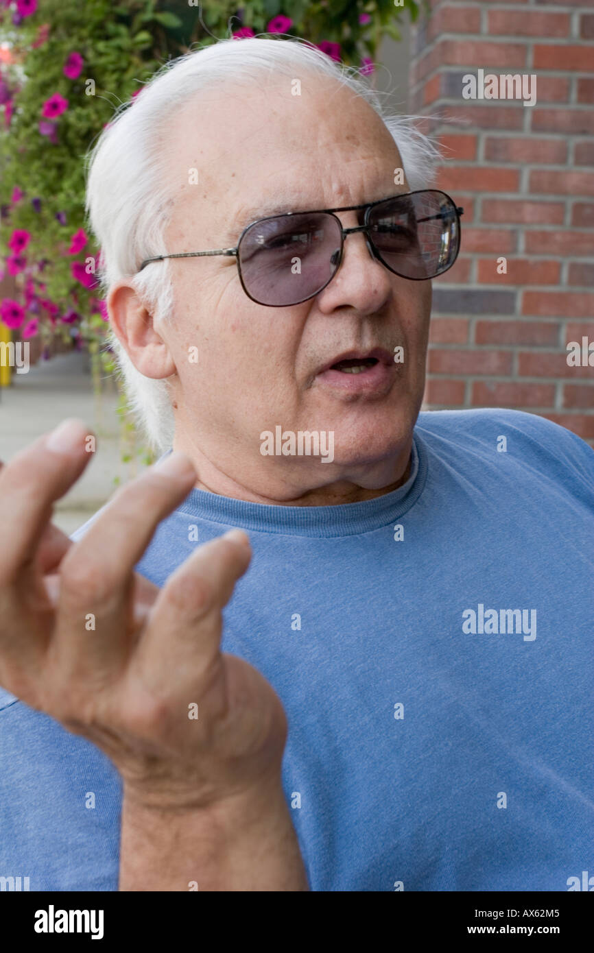 Pianista Jazz Paul Bley vive in Cherry Valley New York 2006 Foto Stock