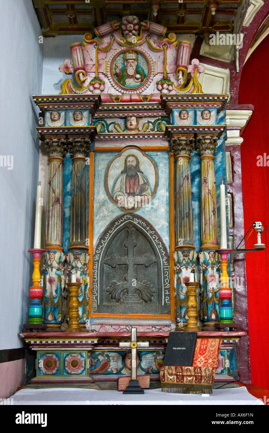 Valiapally siro-ortodossa la chiesa cristiana in Kottayam India Foto Stock