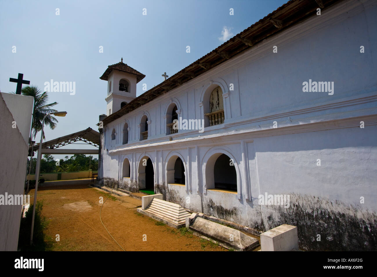 Valiapally siro-ortodossa la chiesa cristiana in Kottayam India Foto Stock