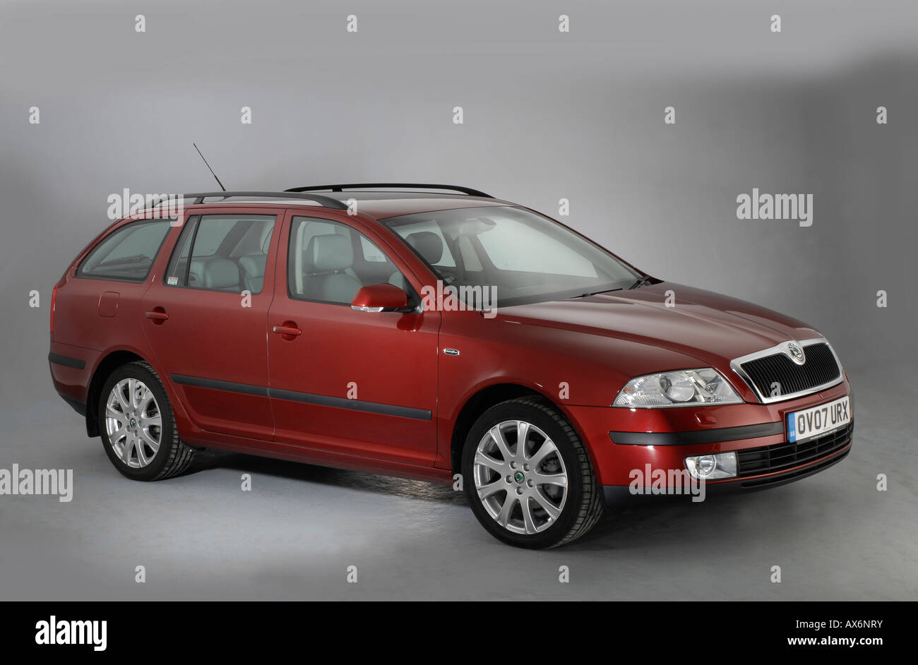 2007 Skoda Octavia station wagon Foto Stock