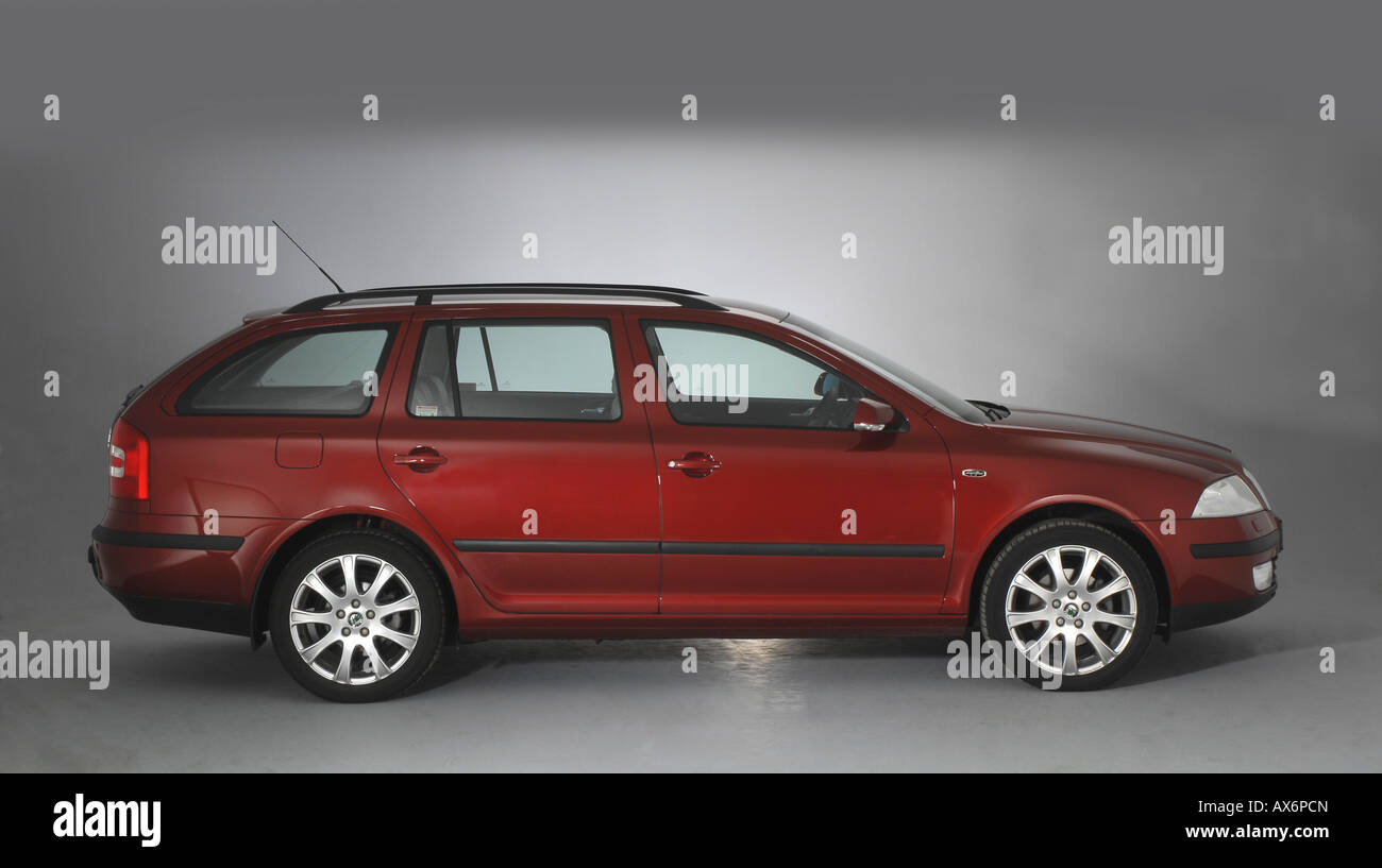 2007 Skoda Octavia station wagon Foto Stock