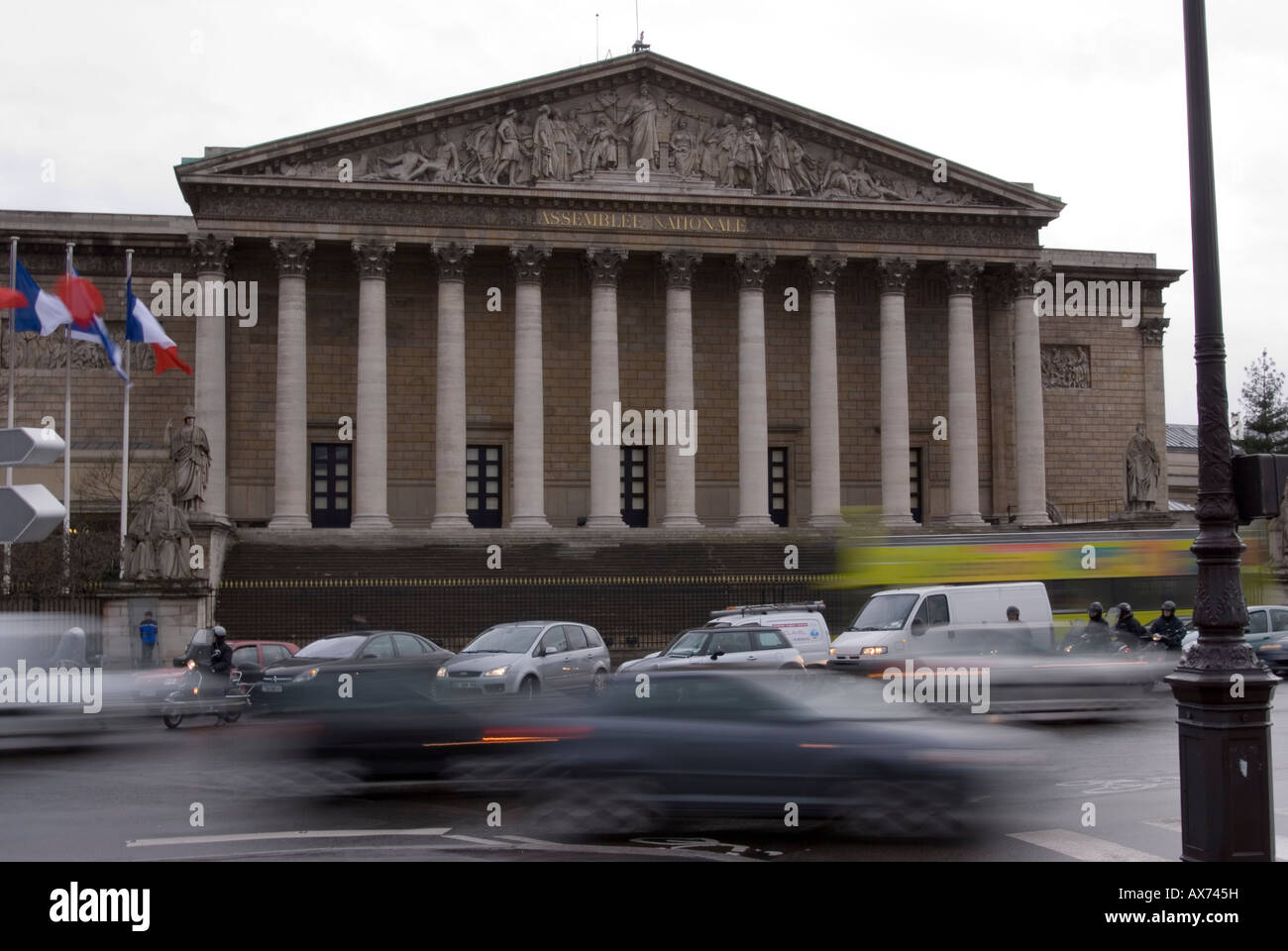 Assemblea nazionale della Francia Parigi Foto Stock