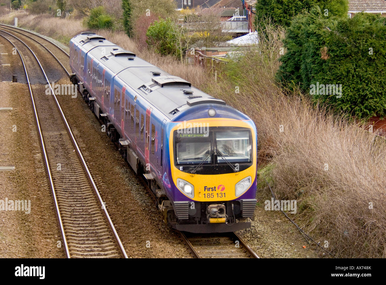 Un primo North Western Trans Pennine express treno diesel. Foto Stock