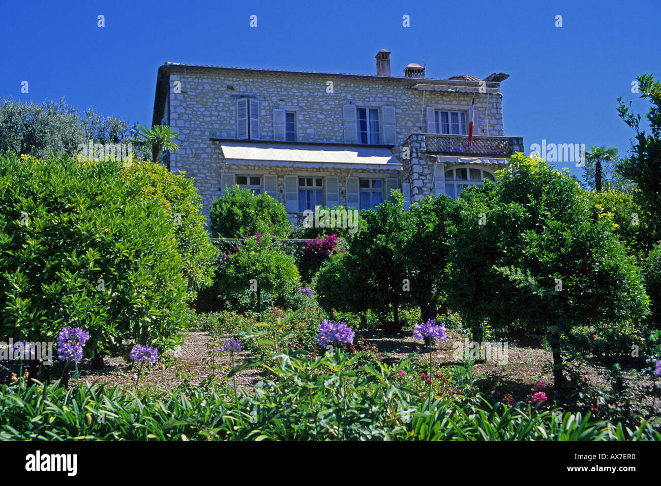 Il museo di Renoir a Cagnes-sur-Mer Francia Europa Foto Stock