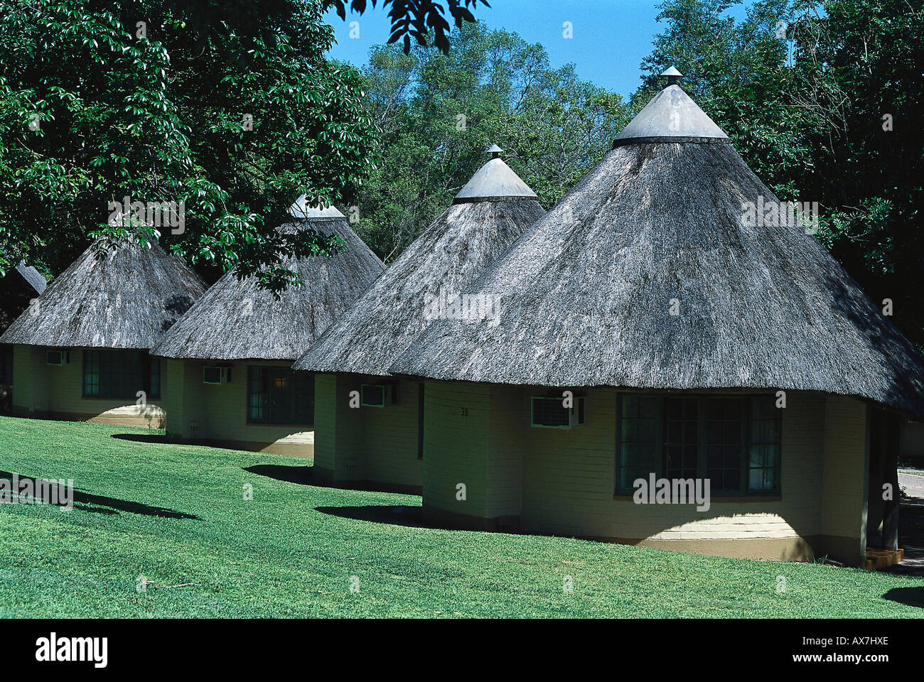 Skukuza Camp, Krueger Nationalpark Suedafrika Foto Stock