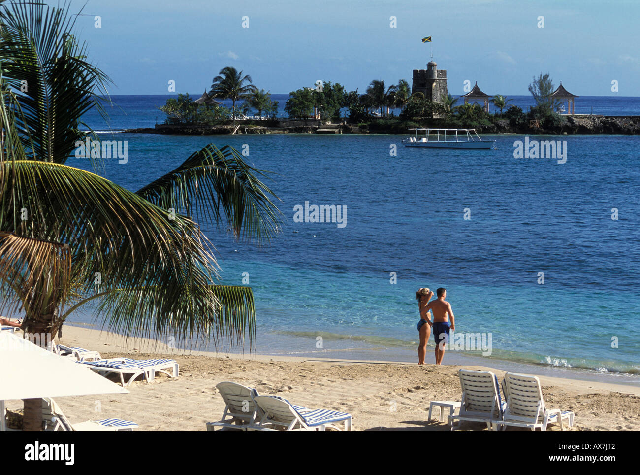 Le coppie Ressort, Ochos Rios Jamaika, Karibik Foto Stock
