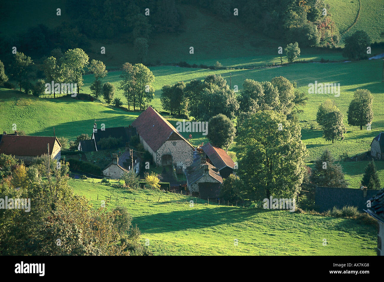 Anjony, Auvergne Frankreich Foto Stock