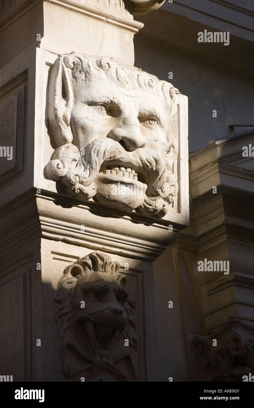 Ospedaletto Facciata chiesa di Venezia Italia Foto Stock