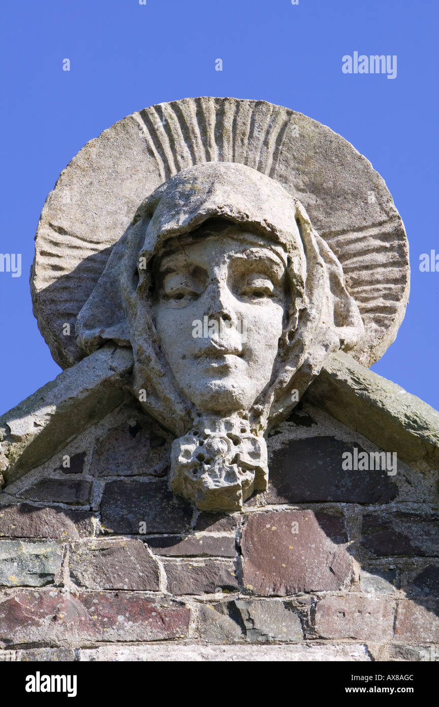 St Ebba presso il St Abbs, Scottish Borders, Scozia Foto Stock