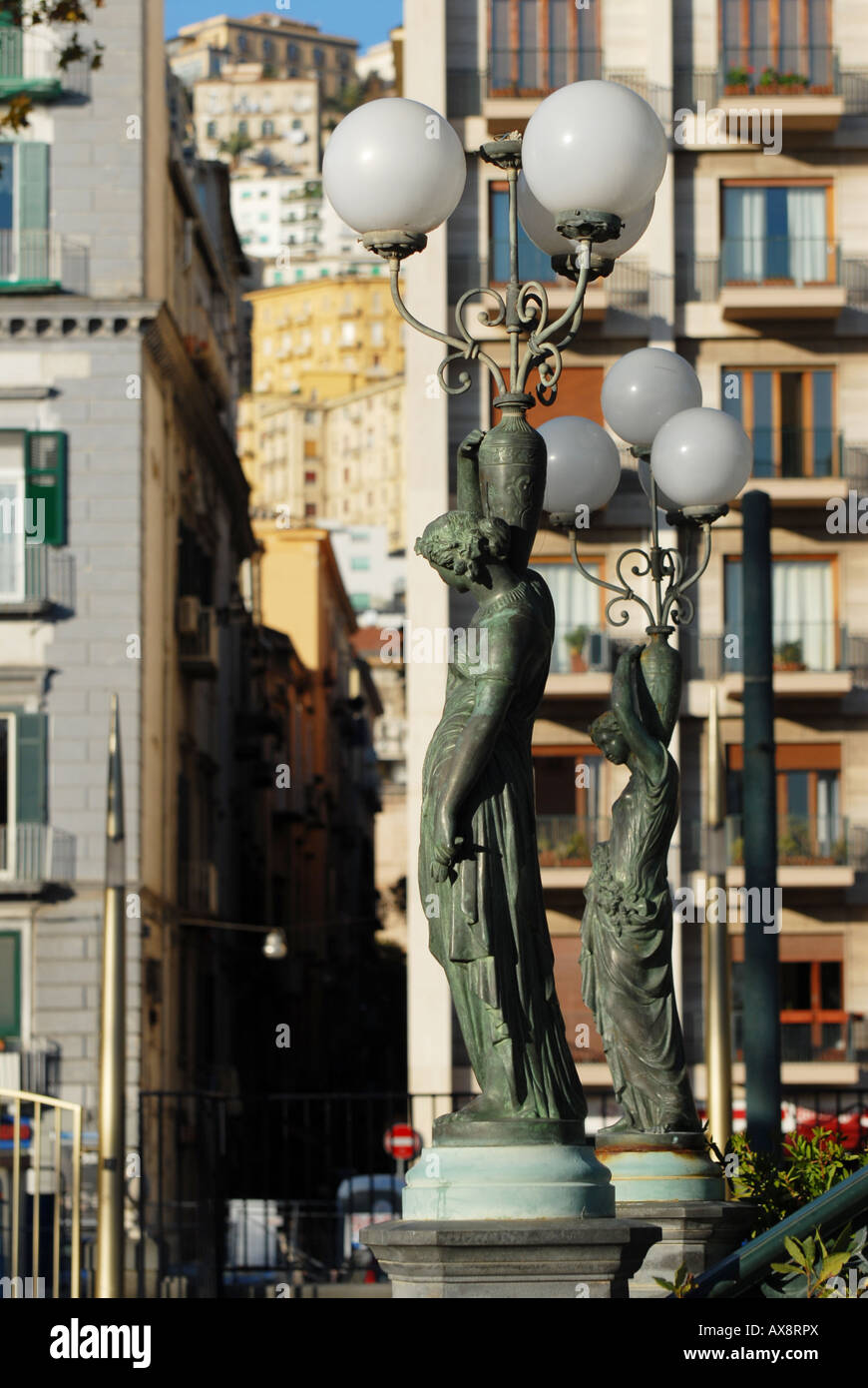 Villa Comunale - Riviera di Chiaia - Napoli Campania Italia Europa - Italia Europa Napoli Foto Stock