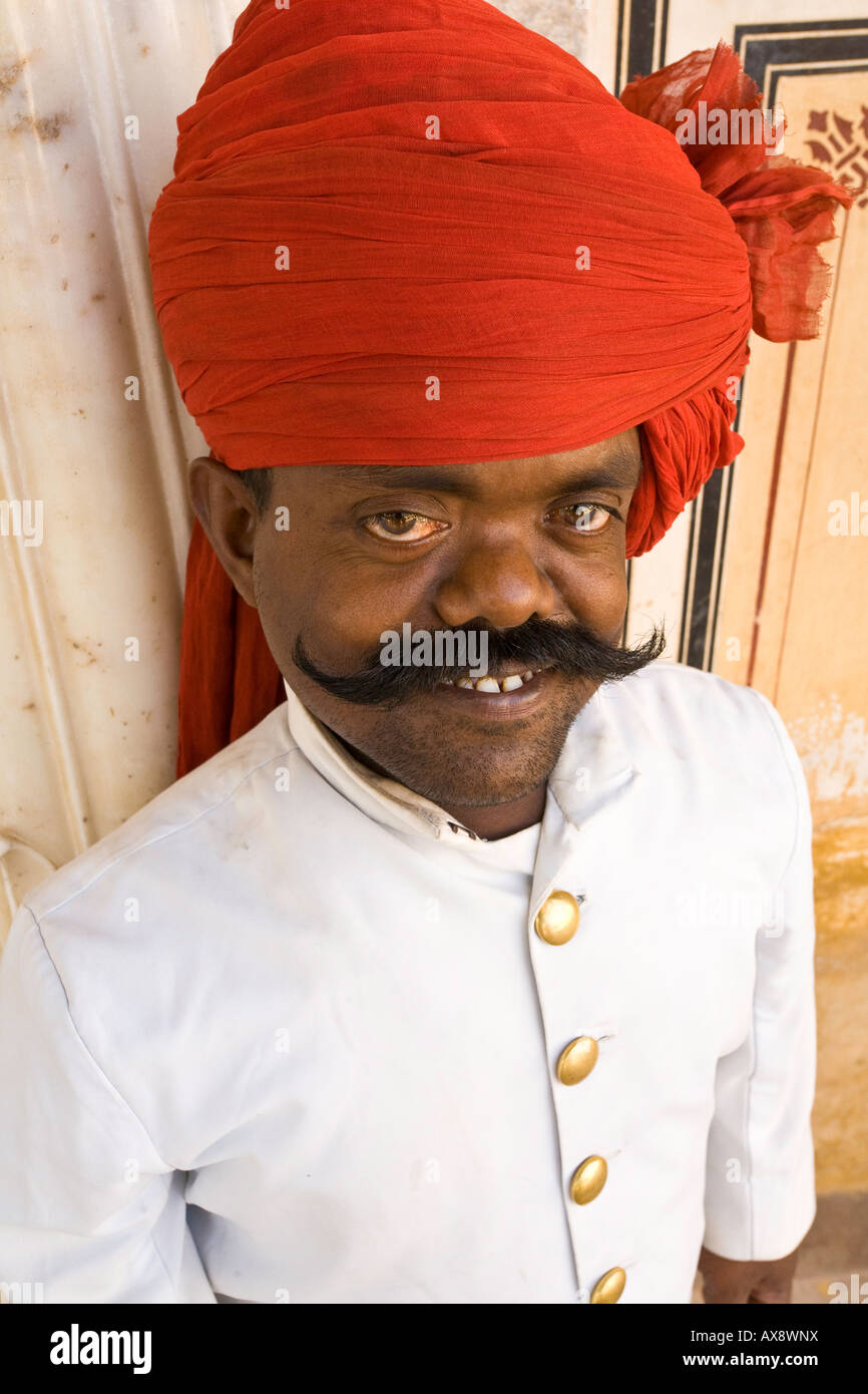 uomo in India Foto Stock