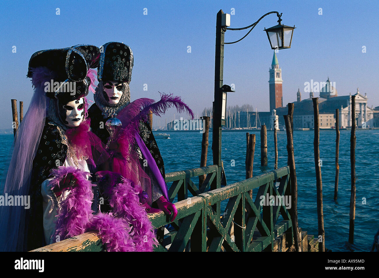 Karneval, Venedig Italien Foto Stock