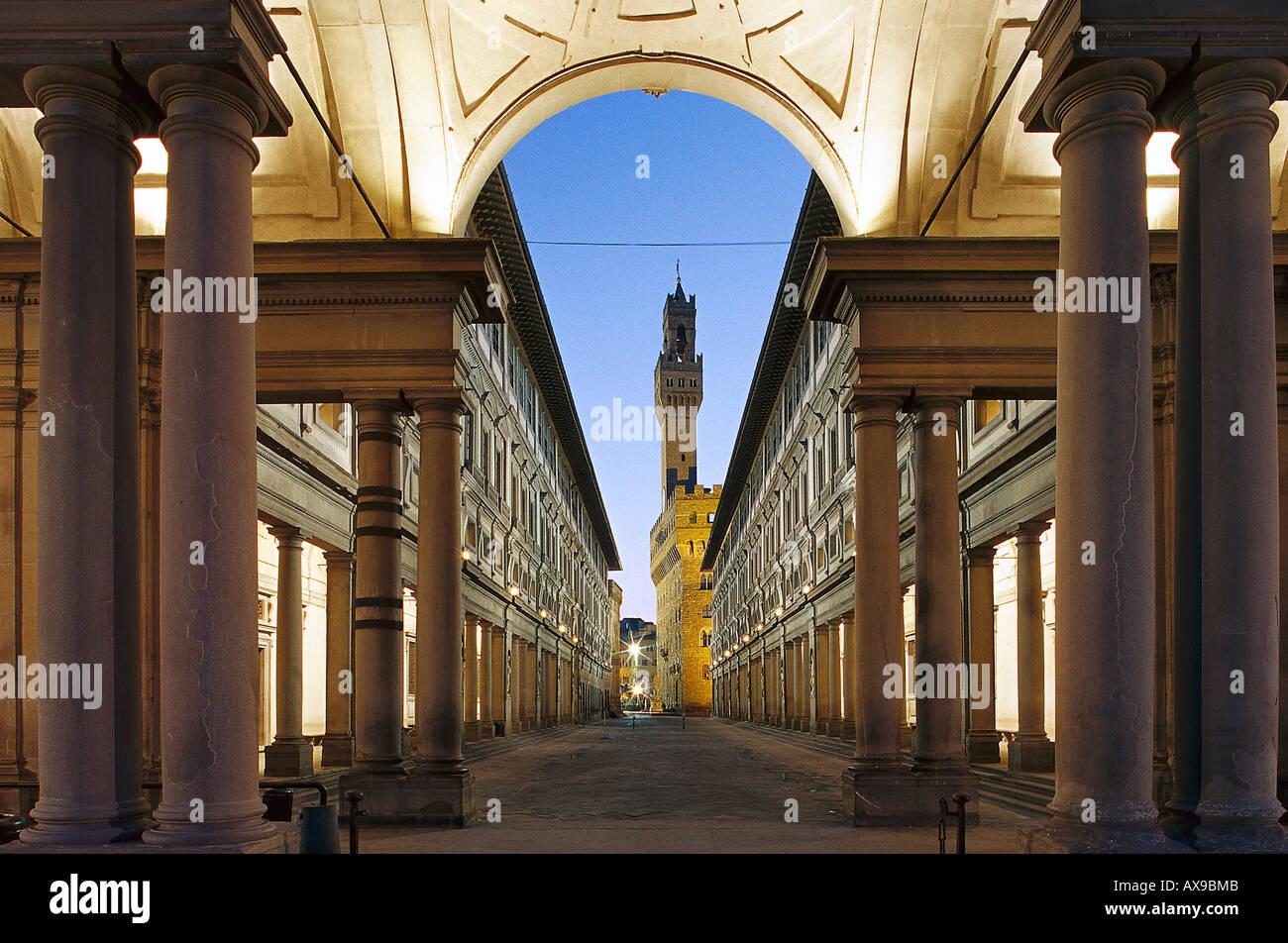 Galleria degli Uffizi, Firenze, Toscana, Italia Foto Stock