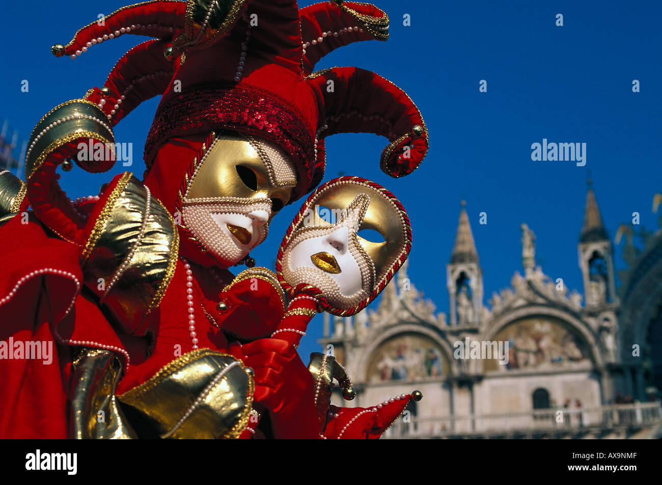 Venezia, Italia- Febbraio 198th, 2012:Una donna ina bel vestito e