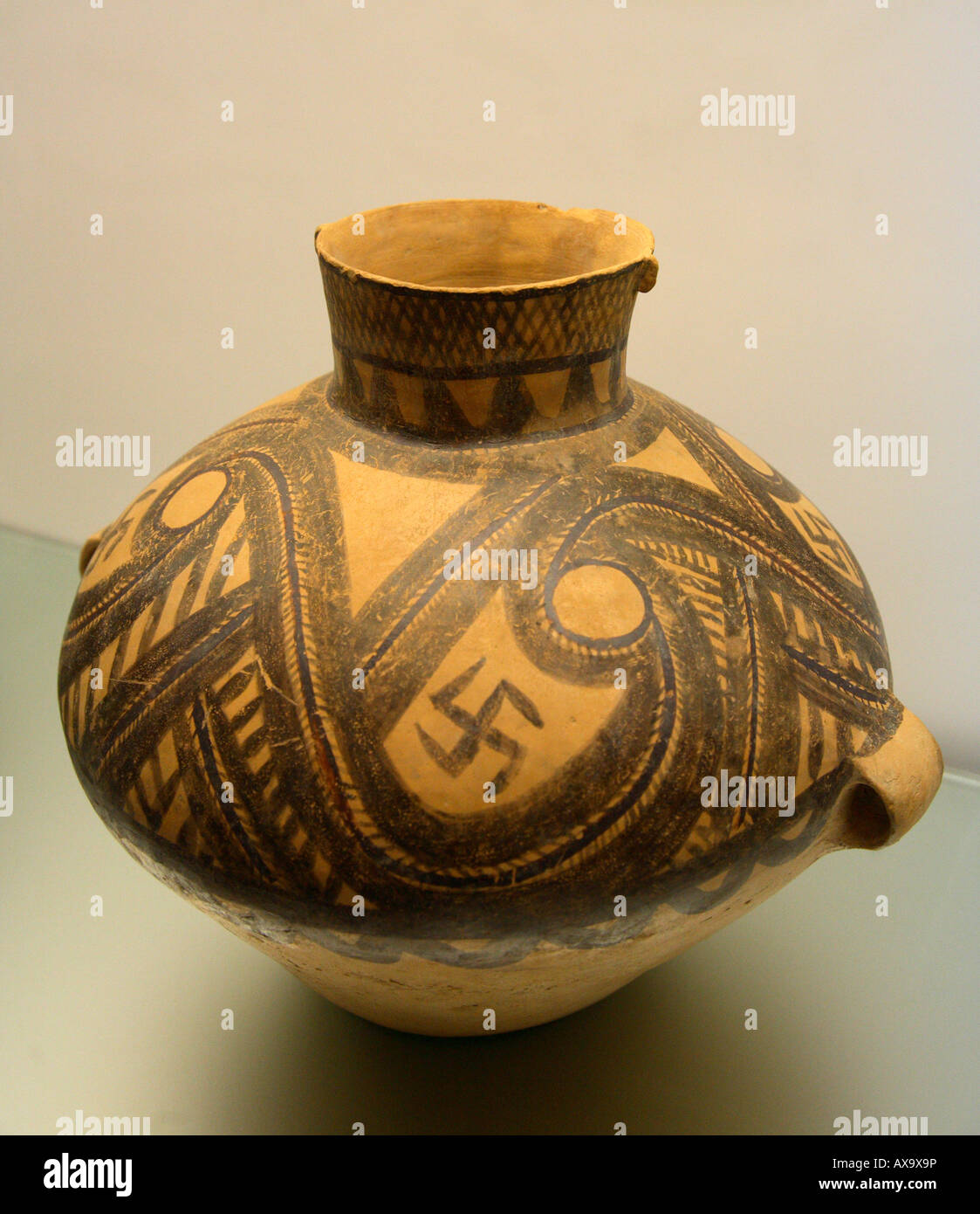 Neolitico in ceramica cinese Museo dell'Arte di Hong Kong Hong Kong Cina Foto Stock