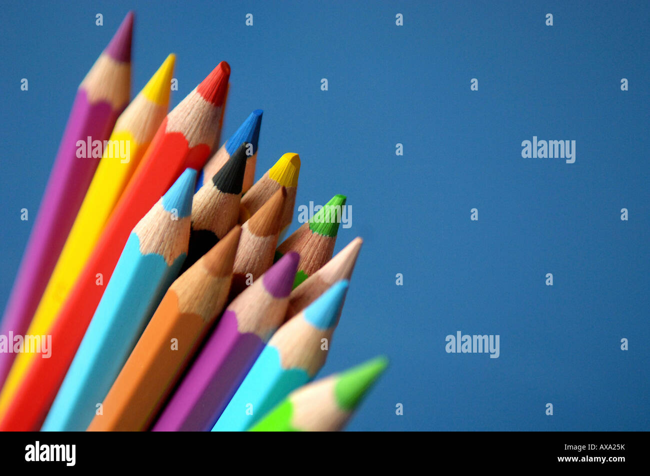 Pastelli colorati Foto Stock