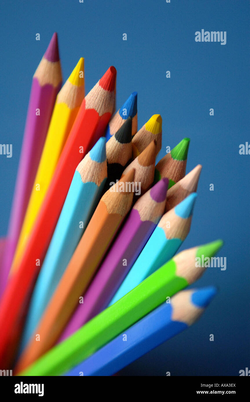 Pastelli colorati Foto Stock