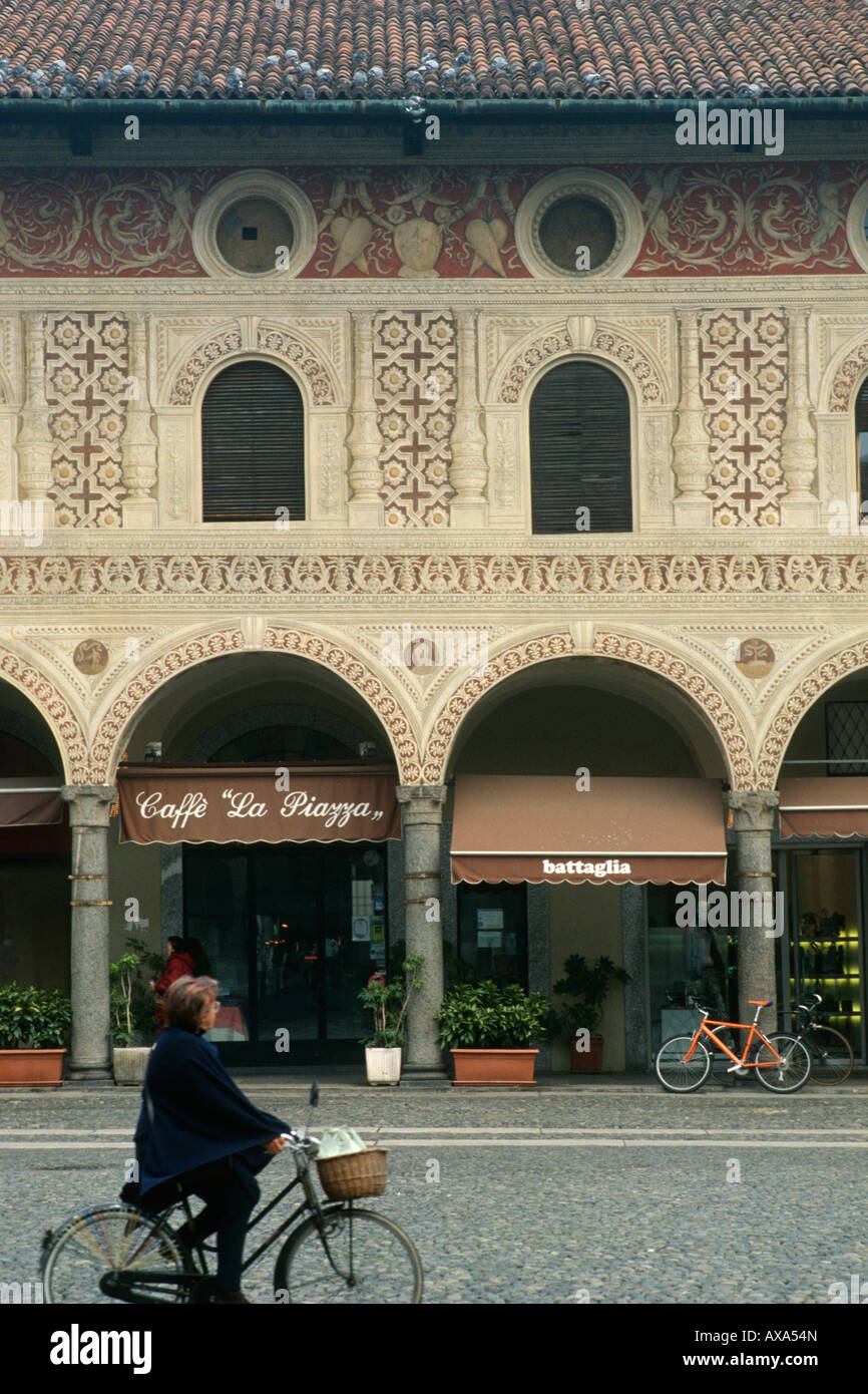 Vigevano Italia Piazza Ducale Foto Stock