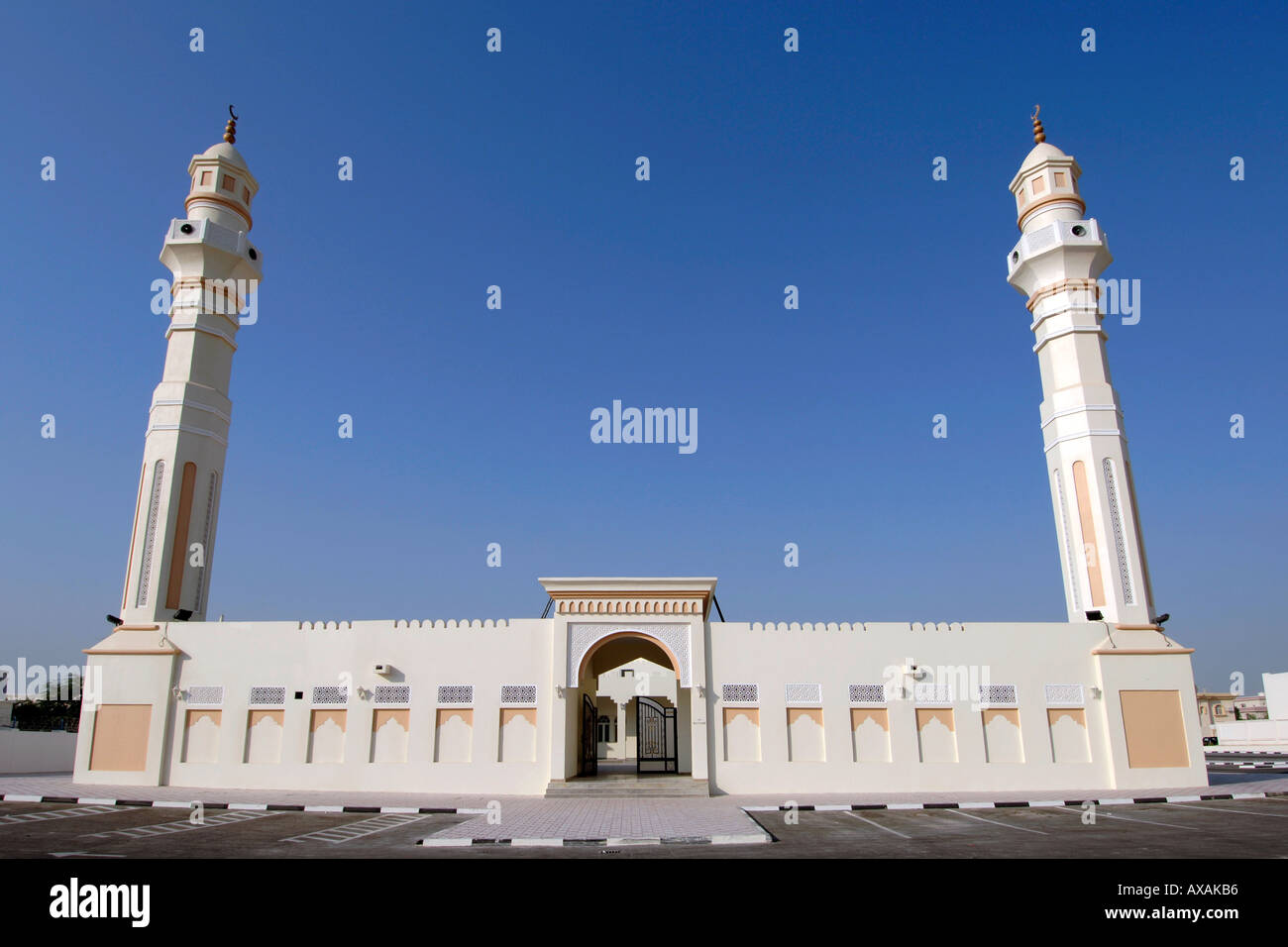 Una moschea a Doha, in Qatar. Foto Stock
