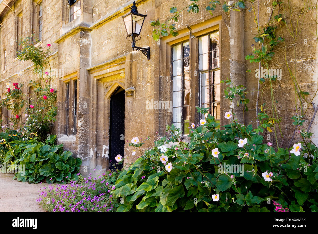 Worcester College Quad, Oxford University, Inghilterra, Regno Unito Foto Stock