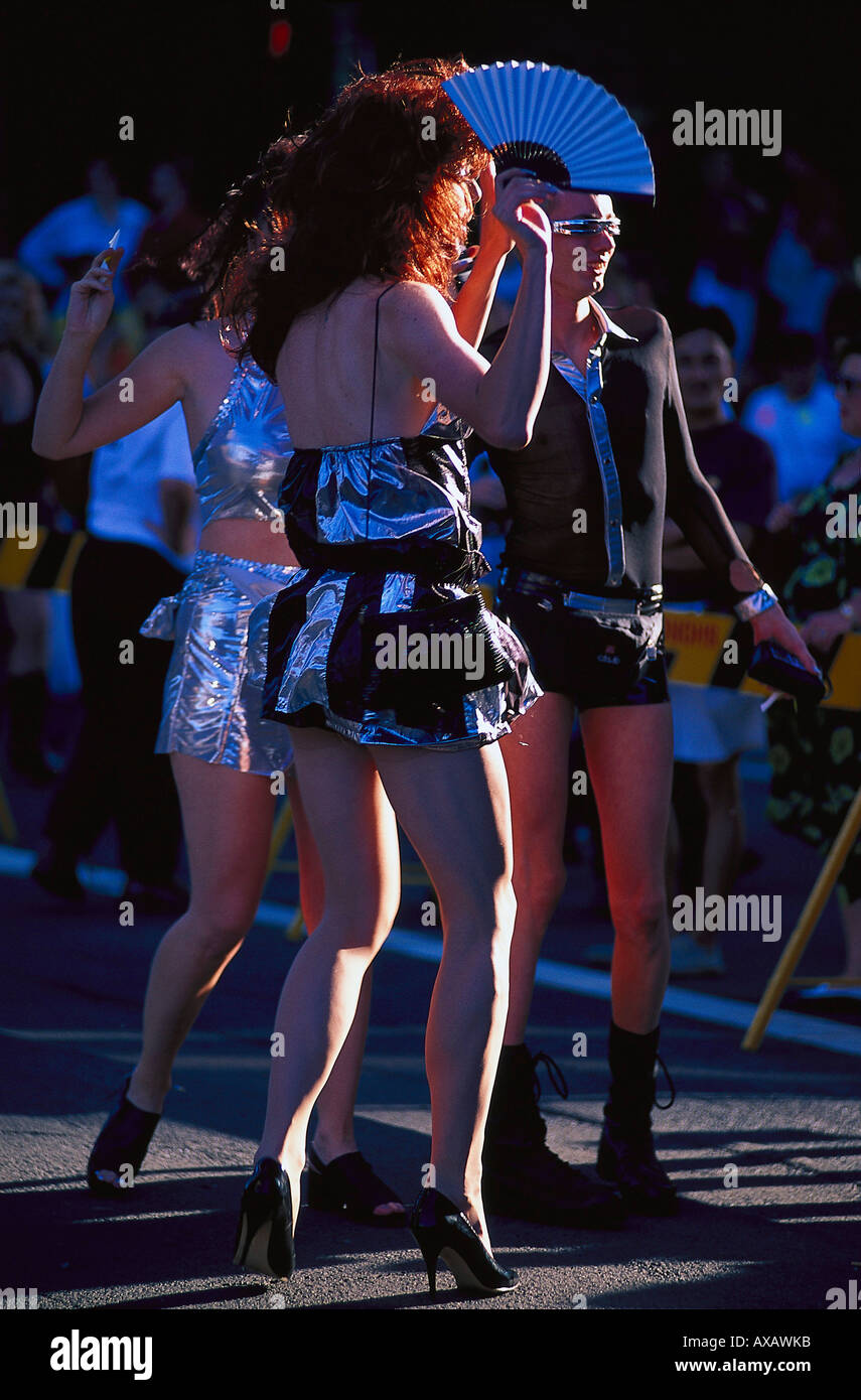 Mardi Gras, Sydney NSW Australien Foto Stock