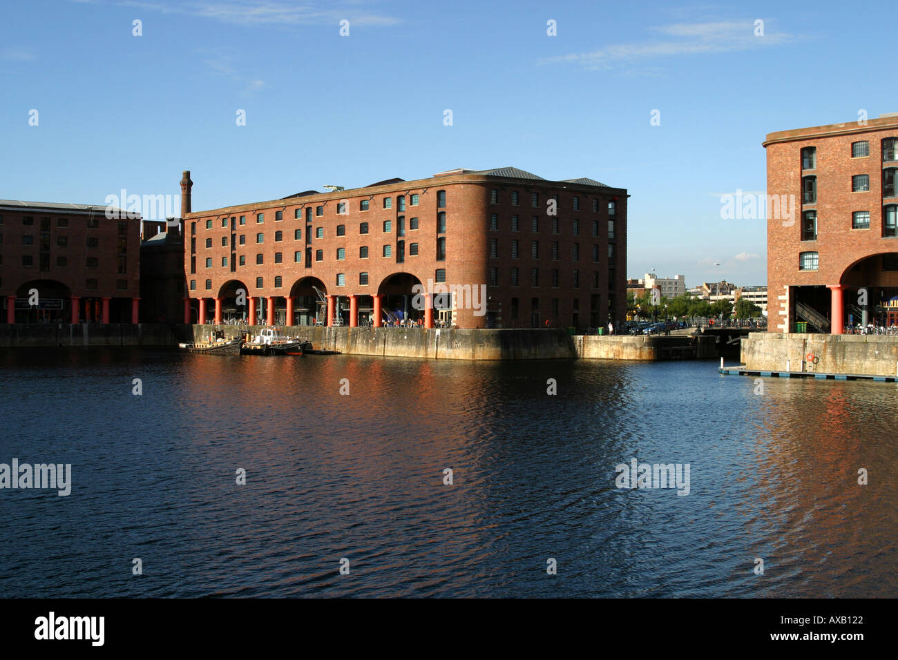 L'Albert Dock di Liverpool Foto Stock