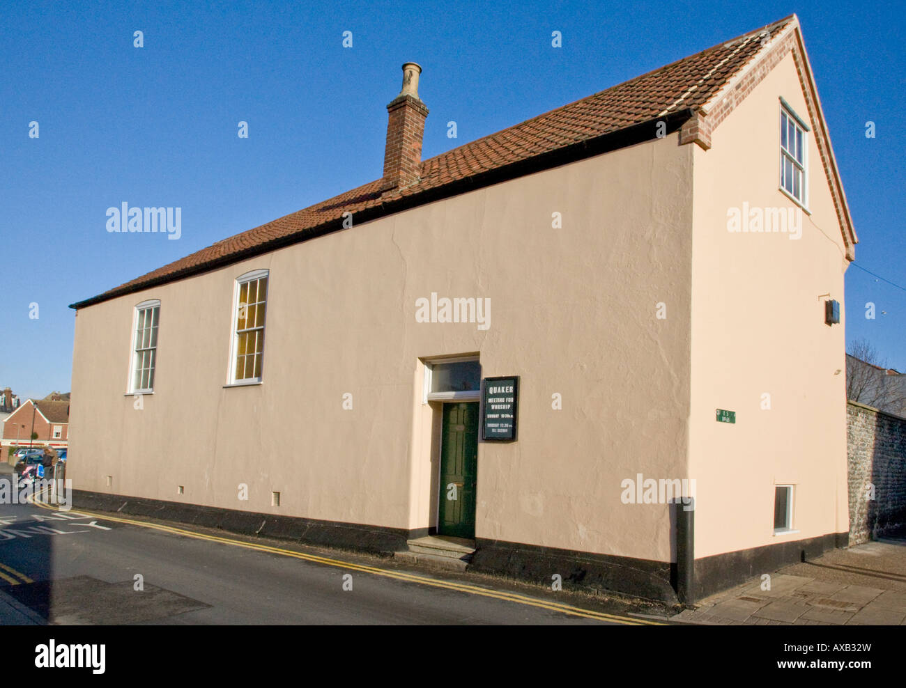 Storico incontro di Quaker casa in Great Yarmouth NORFOLK REGNO UNITO stabilita nel 1694 Foto Stock