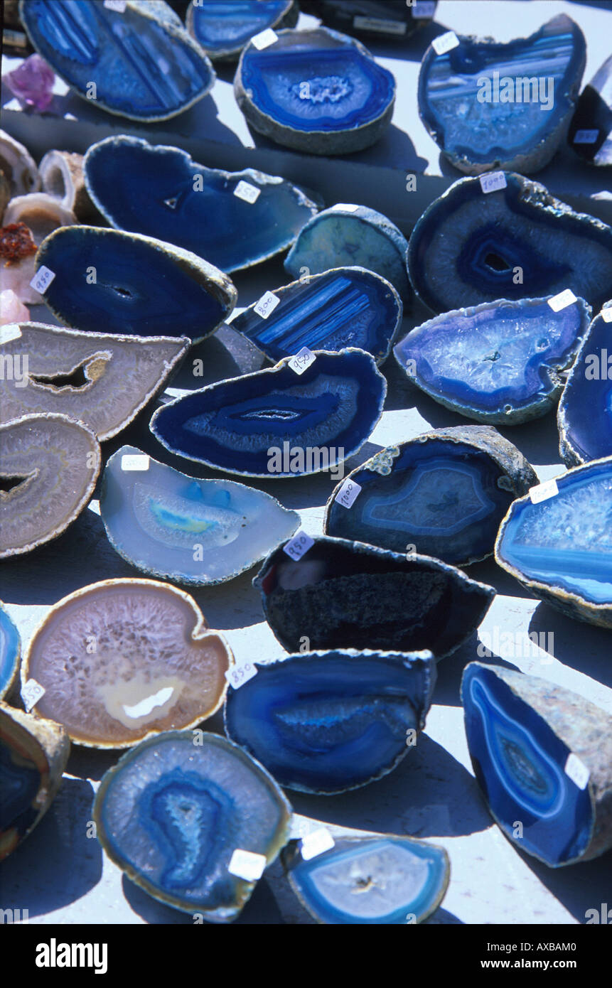 Negozio di souvenir, Kristalle, Kanarische Lanzarote isole, Spanien Foto Stock