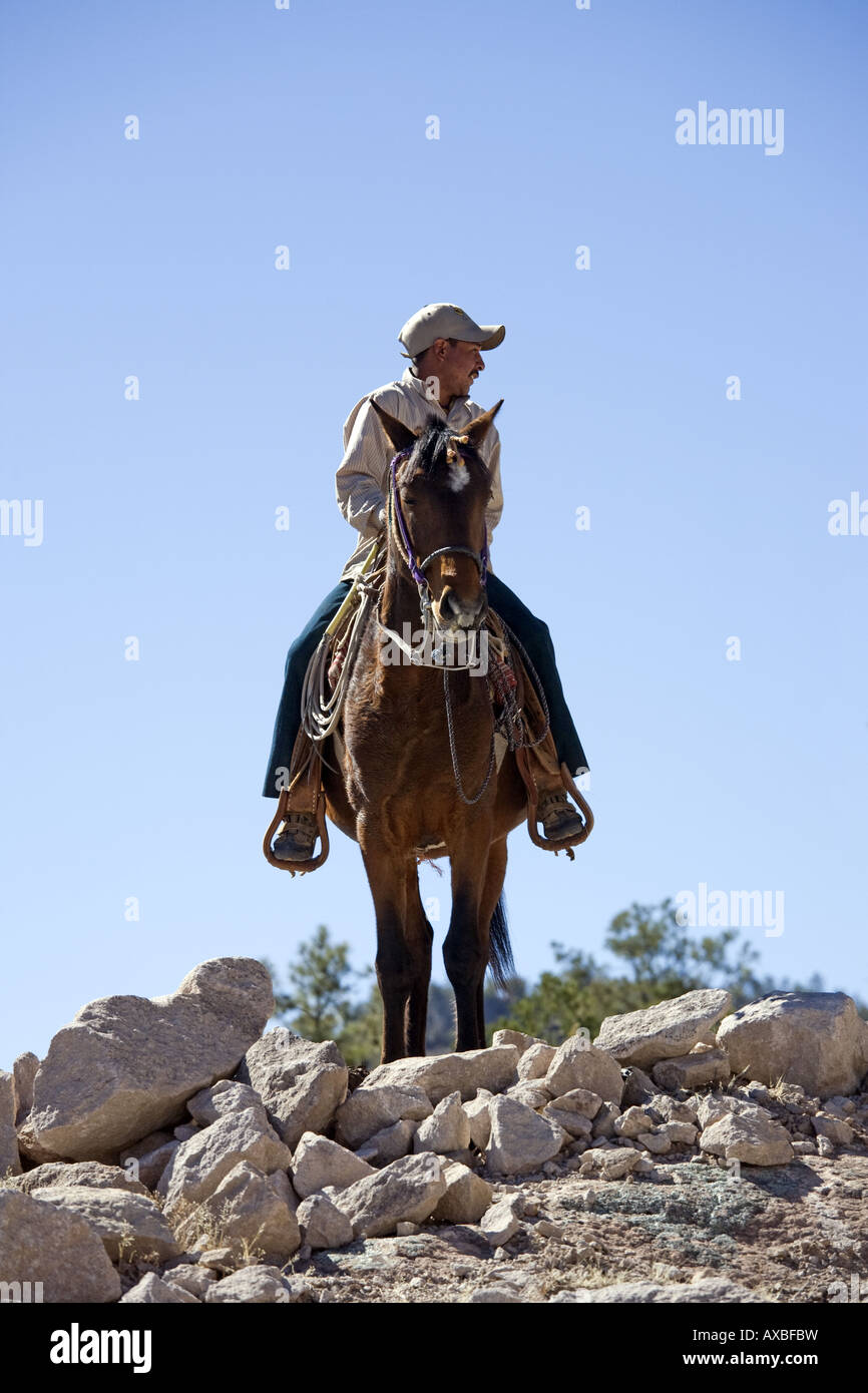 Carichi Ranch del Messico mano vicino a carichi Stato di Chihuahua Foto Stock